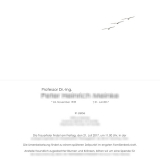 Trauerkarten Innenansicht layout mittig - Nr. 03