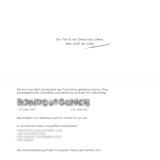 Trauerkarten Innenansicht layout links - Nr. 08