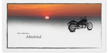 Trauerkarten Trauerkarte Motiv Motorrad