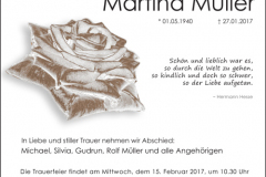 Traueranzeige Motiv A 041 BL - Rose