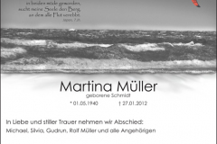 Traueranzeige Motiv A 019 ME - Surfer, Wellen, Meer, Strand