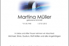 Traueranzeige Motiv A 020 SO - Regenbogen, Tor