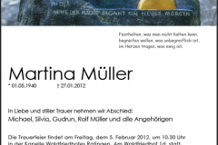 Traueranzeige Motiv A 020 ST - Grabstein, Stein Traueranzeige Motiv A 020 ST - Grabstein, Stein