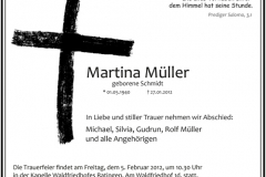 Traueranzeige Motiv A 016 SY - Symbol, Kreuz Traueranzeige Motiv A 016 SY - Symbol, Kreuz