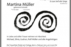 Traueranzeige Motiv A 019 SY - Symbol, Spirale, Lebensspirale