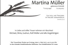 Traueranzeige Motiv Symbol A 044 SY - Ähre