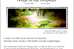 Traueranzeige Motiv A 018 WE - Wald, Weg, Waldweg